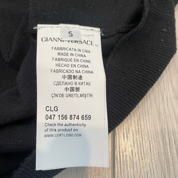 Versace Collection Silk Blend Sweater - Picture 15 of 16